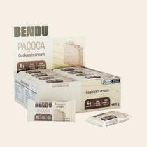 Cookie Proteico Whey Paçoca Display com 24 Unidades Sabor Amendoim