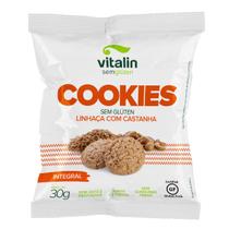 Cookie Sabor Linhaça com Castanha 30g - Vitalin