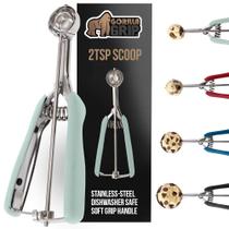 Cookie Scoop Gorilla Grip em aço inoxidável 10 ml cor menta
