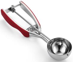 Cookie Scoop Spring Chef Red Large em Aço Inoxidável 20 Cookie Scoop Spring Chef Red Large em Aço Inoxidável 20