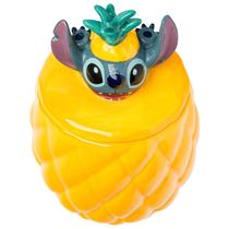 Cookie Snack Candy Jar Silver Buffalo Disney Lilo Stitch