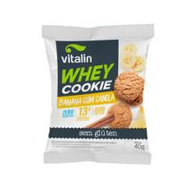Cookie Vitalin Banana com Canela e Whey Sem Açúcar - 40g
