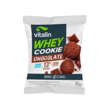 Cookie Vitalin Chocolate e Whey Sem Açúcar - 40g