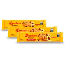 Cookies Bauducco Tradicional Gotas de Chocolate Kit 3un 100g