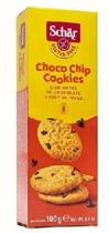 Cookies Choco Chip com Gotas de Chocolate Schar 100g - Sem Glúten e Sem Ovos