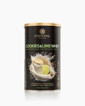 Cookies e Lime Whey lata (405g) - Sabor: Torta de Limão - Essential Nutrition Cookies e Lime Whey lata (405g) - Sabor: Torta de Limão - Essential Nutrition