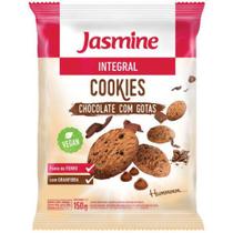 Cookies Integral Chocolate com Gotas 150g - Jasmine Cookies Integral Chocolate com Gotas 150g - Jasmine