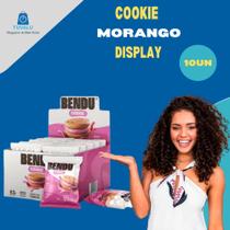 Cookies Marshmallow com morango (Zero açúcar) (Zero Glúten) BENDÚ 10und