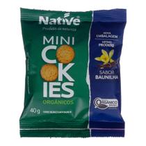 Cookies Orgânico Native Sabor Baunilha 40g