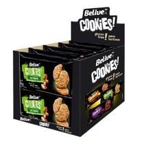 Cookies Sem Glúten Zero Castanhas com 10 unidades de 80g - Belive