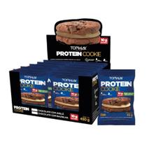 Cookies topway com proteina baunilha 10x45g