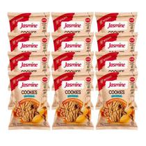 Cookies Zero Açúcar de Damasco e Chocolate Jasmine - Pacote com 12 unidades de 120g Cookies Zero Açúcar de Damasco e Chocolate Jasmine - Pacote com 12 unidades de 120g