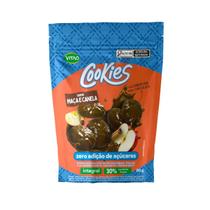 Cookies Zero Sabor Maçã E Canela Com Cobertura De Chocolate 80g Vitao