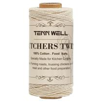 Cooking Twine Tenn Well Butchers 100% algodão 100 mm 1,2 mm 3 camadas Cooking Twine Tenn Well Butchers 100% algodão 100 mm 1,2 mm 3 camadas