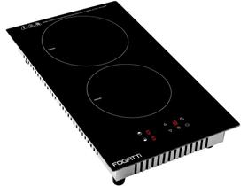 Cooktop 2 Bocas Fogatti 200IND Indução - Vitrocerâmico