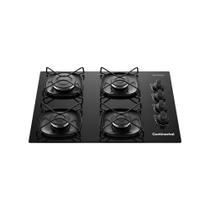 Cooktop 4 Bocas à Gás Continental KC4GR Vidro Efficient Bivolt Cooktop 4 Bocas à Gás Continental KC4GR Vidro Efficient Bivolt