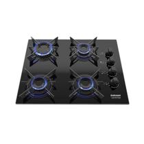 Cooktop 4 Bocas a Gás Itatiaia Electra Plus com Acendimento Automático Bivolt Preto Cooktop 4 Bocas a Gás Itatiaia Electra Plus com Acendimento Automático Bivolt Preto