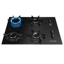 Cooktop 4 Bocas a Gás Mueller Mesa de Vidro Mcg4bb Bivolt Cooktop 4 Bocas a Gás Mueller Mesa de Vidro Mcg4bb Bivolt