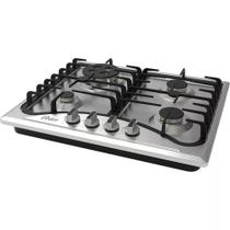 Cooktop 4 Bocas a Gás Oster com Tripla Chama e Acendimento Automático Bivolt - OTOP601 Cooktop 4 Bocas a Gás Oster com Tripla Chama e Acendimento Automático Bivolt - OTOP601