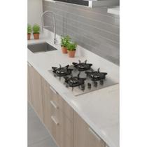 Cooktop 4 Bocas Alumínio Ultra Chama Bivolt - Cozinha Sofist Cooktop 4 Bocas Alumínio Ultra Chama Bivolt - Cozinha Sofist