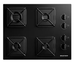 Cooktop 4 bocas Brastemp BDD61BE Preto Bivolt