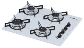 Cooktop 4 bocas Chamalux ultra chama Bivolt Branco / GN