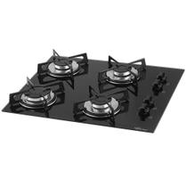 Cooktop 4 Bocas com Mesa de Vidro Fischer