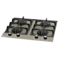 Cooktop 4 Bocas Fischer Platinium Prime Bivolt com Trempes de Ferro Fundido Cooktop 4 Bocas Fischer Platinium Prime Bivolt com Trempes de Ferro Fundido