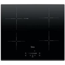 Cooktop 4 Bocas Midea Indução Touch Vitrocerâmica Preto 220V