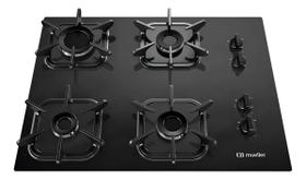 Cooktop 4 Bocas Mueller G5 Ultra Chama Grades Ferro Fundido Preto BIVOLT Cooktop 4 Bocas Mueller G5 Ultra Chama Grades Ferro Fundido Preto BIVOLT