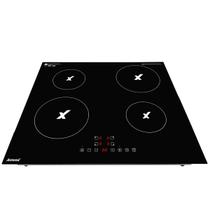 Cooktop 4 Bocas por Indução Amvox 2000W ACT 407 Turbo 220V Cooktop 4 Bocas por Indução Amvox 2000W ACT 407 Turbo 220V