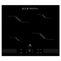 Cooktop 4 Zonas de Indução Tronos IF7010B1 - Mesa Vitrocêramica, Painel Touch com Timer, 9 Níveis e Power Boost Cooktop 4 Zonas de Indução Tronos IF7010B1 - Mesa Vitrocêramica, Painel Touch com Timer, 9 Níveis e Power Boost