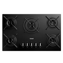 Cooktop 5 Bocas a Gás Consul com Queimadores Especiais e Mesa de Vidro - CDS75AE