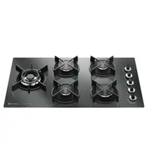 Cooktop 5 Bocas a Gás Electrolux Espelhado Home Pro KE5HP Cooktop 5 Bocas a Gás Electrolux Espelhado Home Pro KE5HP