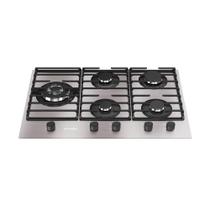 Cooktop 5 Bocas a Gás Mueller com Mesa de Alumínio e Tripla Chama Bivolt - MCG5BL