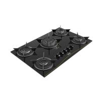 Cooktop 5 Bocas a Gás Tripla Chama Realce Bivolt CR226
