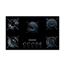 Cooktop 5 Bocas Brastemp com Grades Piatina e Acendimento Automático - BDD75AE