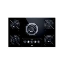 Cooktop 5 Bocas Consul CD075 Preto a Gás GLP - Facilite CD075AE