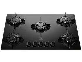 Cooktop 5 Bocas Electrolux a Gás GLP Preto - KE5GP Cooktop 5 Bocas Electrolux a Gás GLP Preto - KE5GP