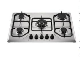 Cooktop 5 Bocas Electrolux Gás Experience Inox Multi KE5XC