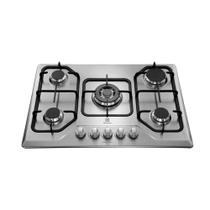 Cooktop 5 Bocas Electrolux GT75X a Gás com Tripla Chama Inox Bivolt