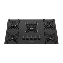 Cooktop 5 Bocas Essencial Itatiaia Mesa De Vidro à Gás Bivolt Preto