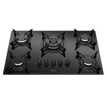 Cooktop 5 Bocas Itatiaia Tripla Chama Midi Pop Art Preto Bivolt