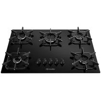 Cooktop 5 Bocas Mueller com Queimador Ultra Chama Preto - Mueller Fogões