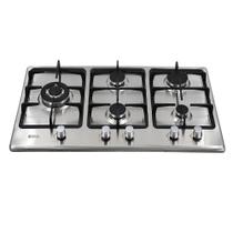 Cooktop a Gás 05 Bocas EOS Inox 90cm ECG05IB Bivolt