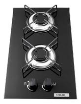 Cooktop a Gás 2 Bocas Stelar Nivus Bivolt Vidro Temperado, Acendimento Automático e Design Moderno Cooktop a Gás 2 Bocas Stelar Nivus Bivolt Vidro Temperado, Acendimento Automático e Design Moderno