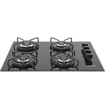 Cooktop À Gás 4 Bocas FG4004AVP Suggar Esmaltado Preto Bivolt