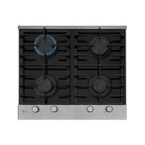Cooktop A Gás 4 Bocas Platinium Com Trempe De Ferro Fundido Mesa Vidro Fischer Bivolt Cooktop A Gás 4 Bocas Platinium Com Trempe De Ferro Fundido Mesa Vidro Fischer Bivolt