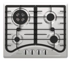 Cooktop A Gas 4 Bocas Profissional Inox Bivolt 58x51cm Oster