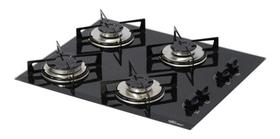 Cooktop A Gás - 4 Queimadores - Bivolt - Fischer - Preto